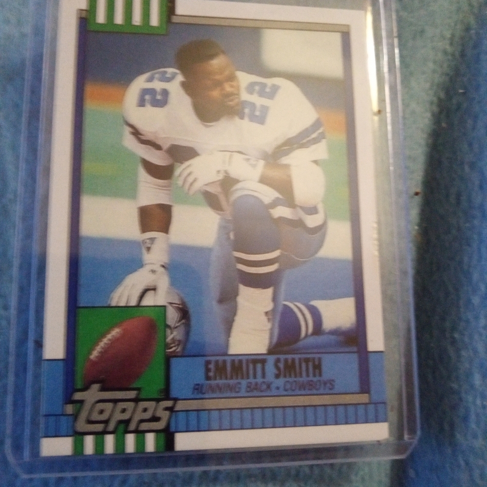 1990 Topps Emmit Smith RC